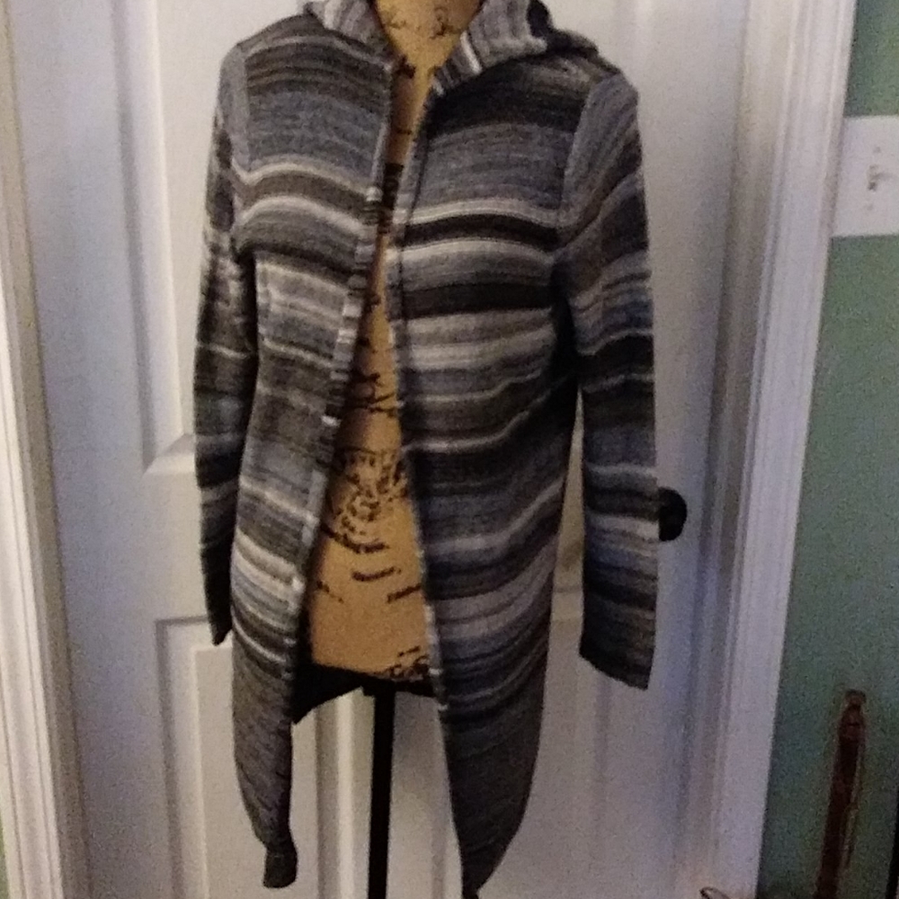 Cato hooded sweater long